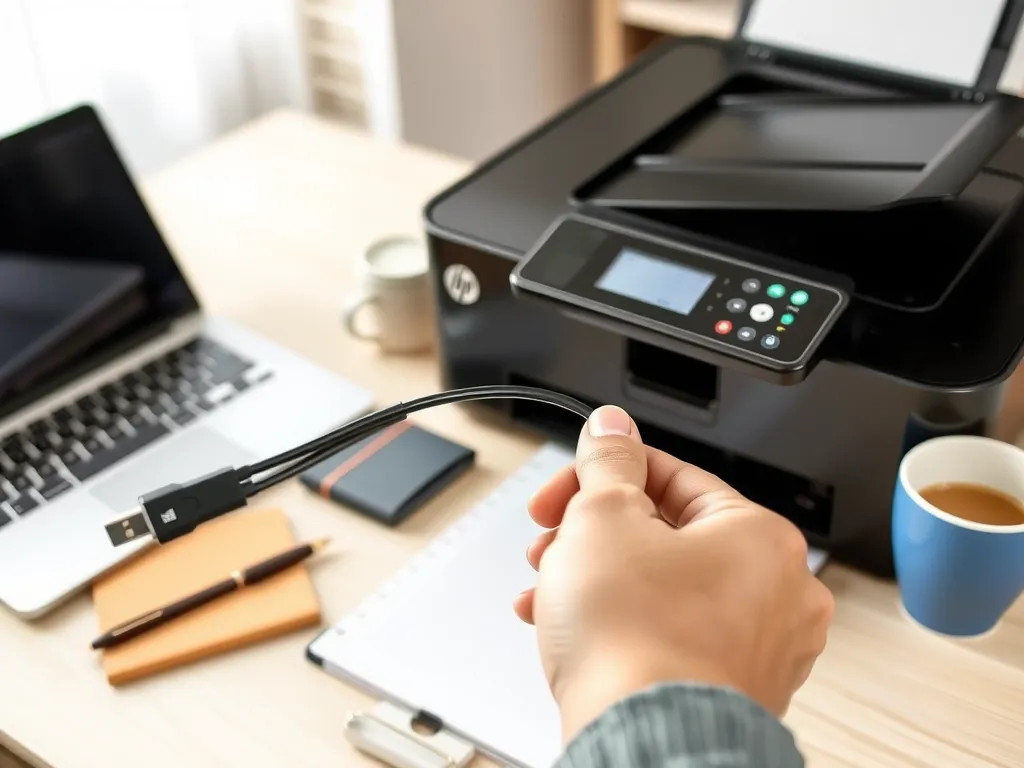 Jak zmienić sieć wifi w drukarce HP?