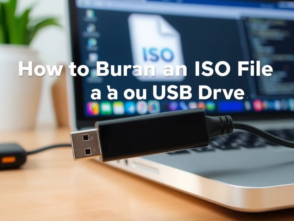 Jak nagrać plik ISO na pendrive?