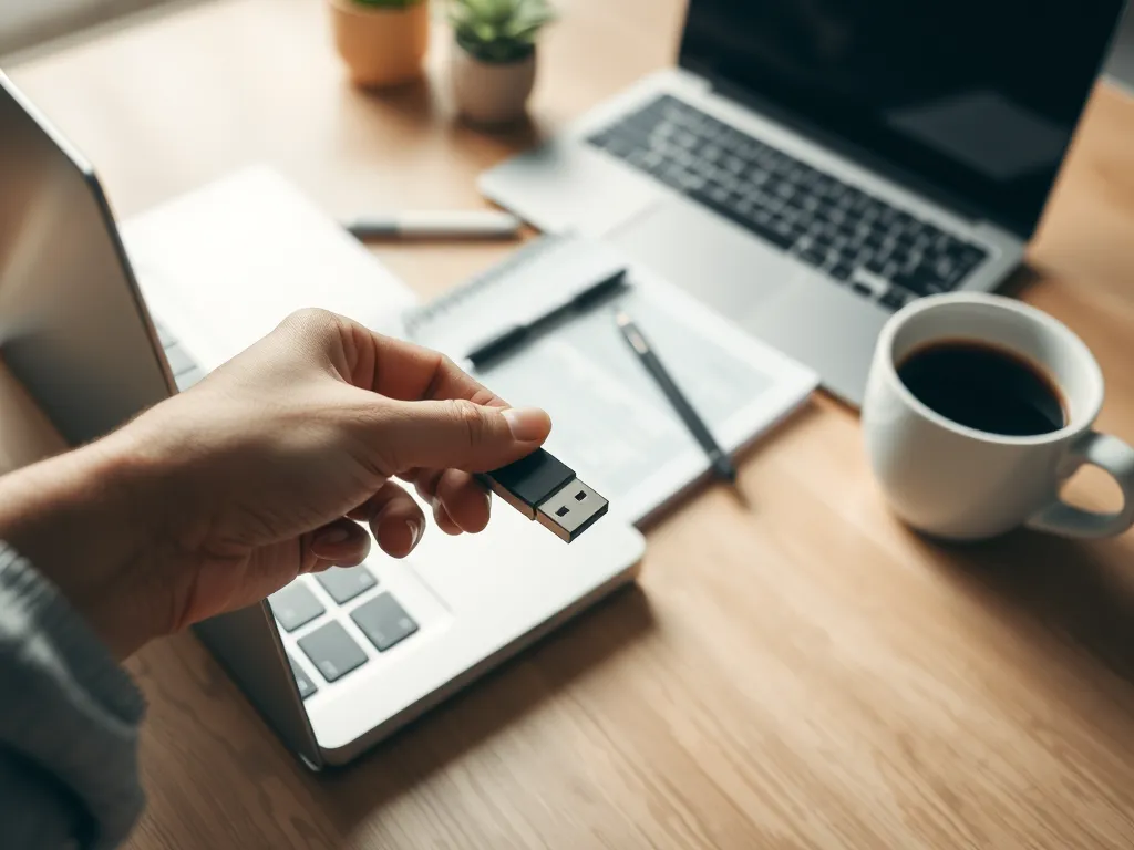 Jak zgrać prezentację na pendrive?