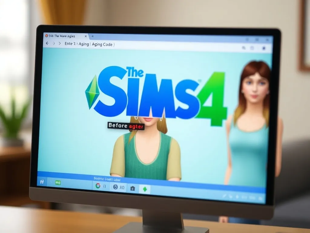 Jak użyć kod na postarzenie Sima w The Sims 4?
