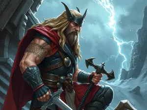 Jak powstał młot Thora