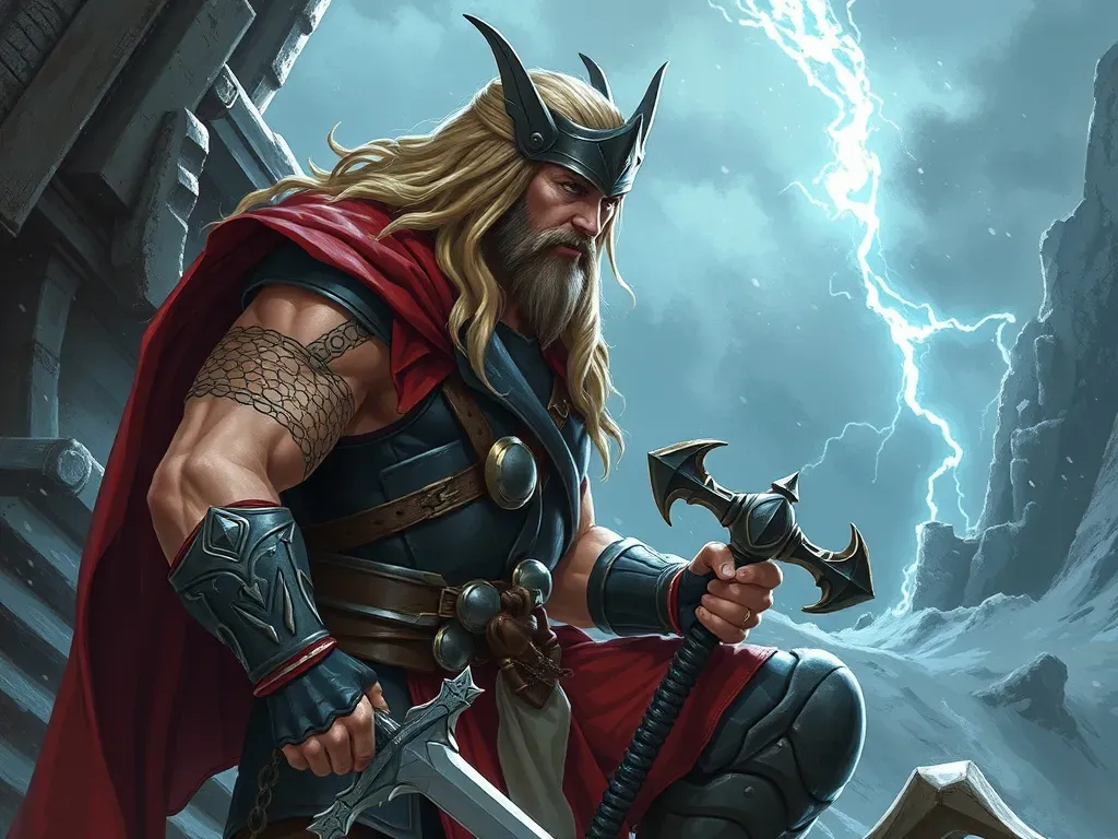 Jak powstał młot Thora