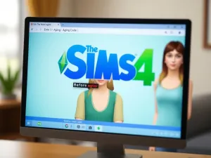 Jak użyć kod na postarzenie Sima w The Sims 4?